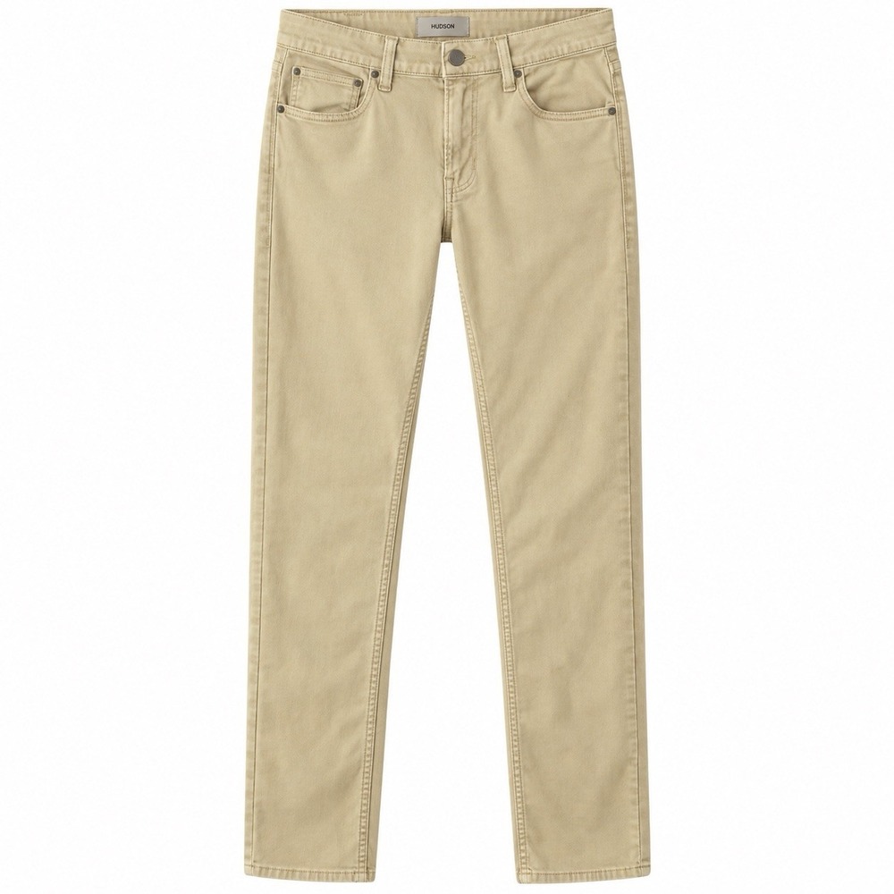 Hudson Mens Pants 30 X 32 Blake Slim Straight Khakis NEW
